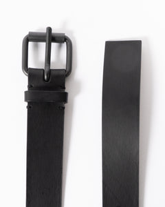 SS18 Classic Black Leather Belt