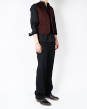Load image into Gallery viewer, SS19 Chocolate Lasercut Waistcoat