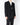 SS19 Black Blazer with Strap Collar