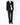 SS19 Black Blazer with Strap Collar