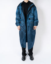 Load image into Gallery viewer, FW17 Hirst Blue Oversized Nylon Coat