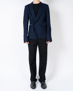 FW15 Blue Howl Night Wool Blazer
