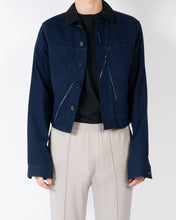 Load image into Gallery viewer, SS18 Blue Stitched Denim Jacket