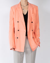 Load image into Gallery viewer, SS18 Double Breasted Salmon Blazer Sample