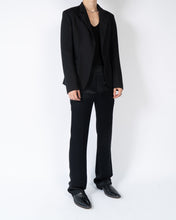 Load image into Gallery viewer, SS18 Calber Black One-Button Officier Blazer Sample
