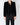 FW15 Black Velvet Bomber with Shoulder Pads