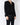 SS20 Black Distressed SilkBomber Jacket