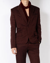 Load image into Gallery viewer, SS19 Chocolate Cropped Runway Blazer