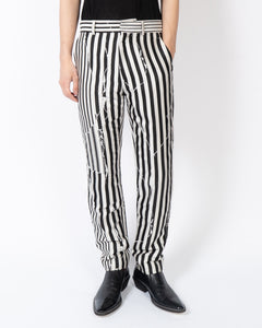 SS18 Striped Jacquard Trousers Sample