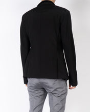 Load image into Gallery viewer, SS18 Black One-Button Officier Blazer Sample