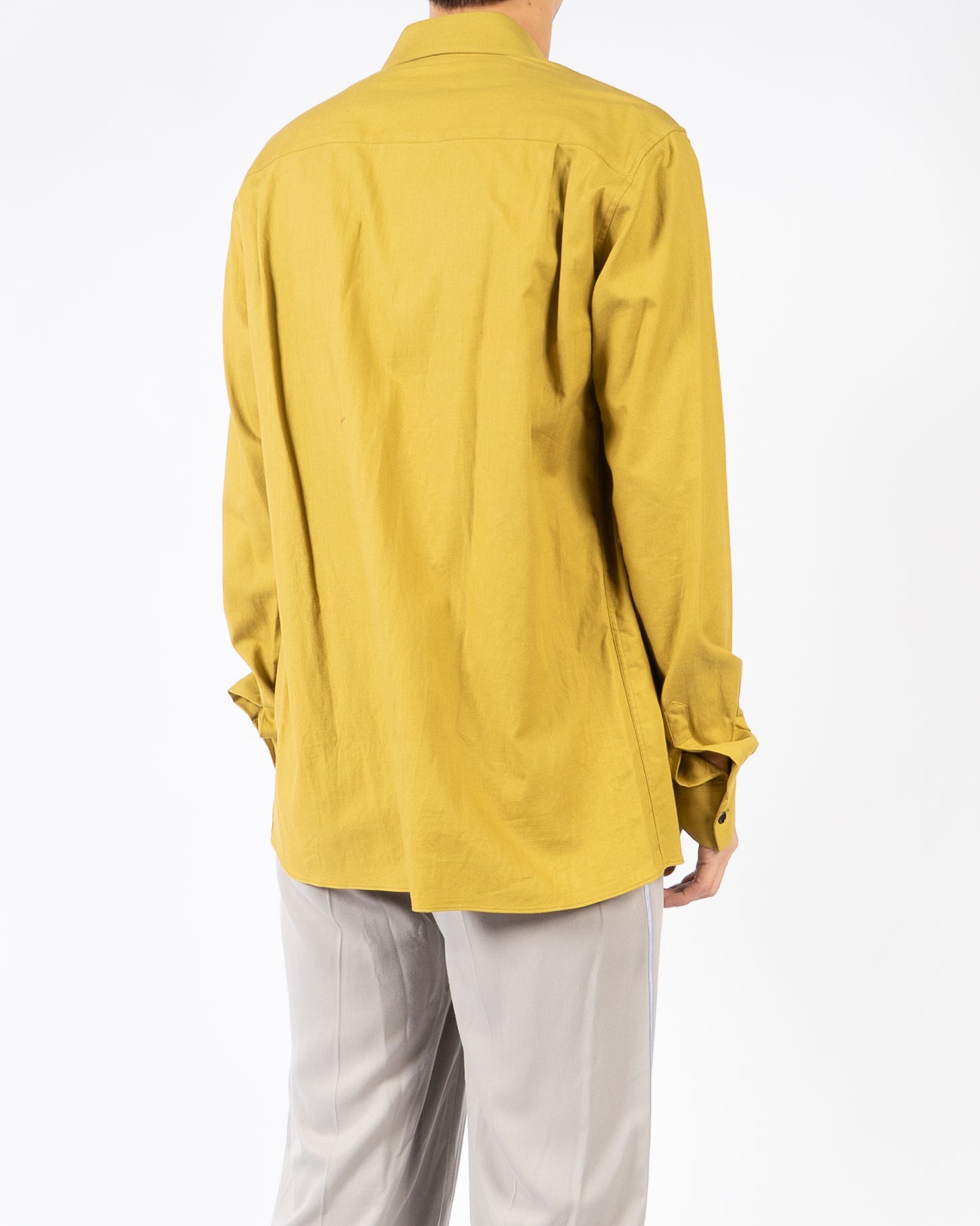 FW17 Mustard Yellow Cotton Shirt