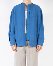 Load image into Gallery viewer, SS19 Blue Soutache Linen Shirt