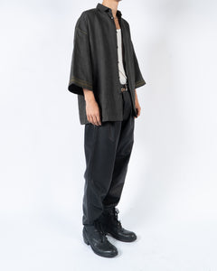 SS19 Oversized Short-Sleeve Kimono Shirt