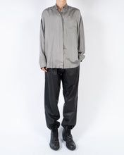 Load image into Gallery viewer, SS18 Grey Satin/Silk Shirt
