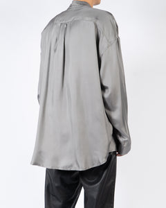 SS18 Grey Satin/Silk Shirt