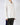 SS18 White Striped Cotton Mandarin Collar Shirt