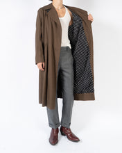 Load image into Gallery viewer, SS18 Brown Coat with Polkadot Lining