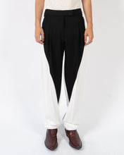 Load image into Gallery viewer, FW19 Two Tone Trousers White