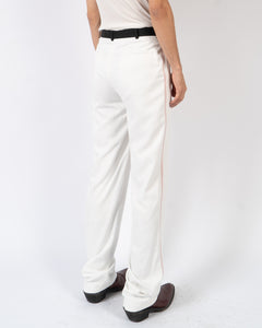 SS20 White Oversized Trousers Sample