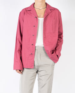 FW17 Pink Cotton Military Shirt