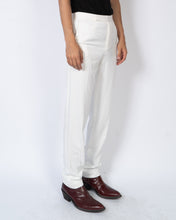 Load image into Gallery viewer, SS20 White Narrow Waistband Trousers