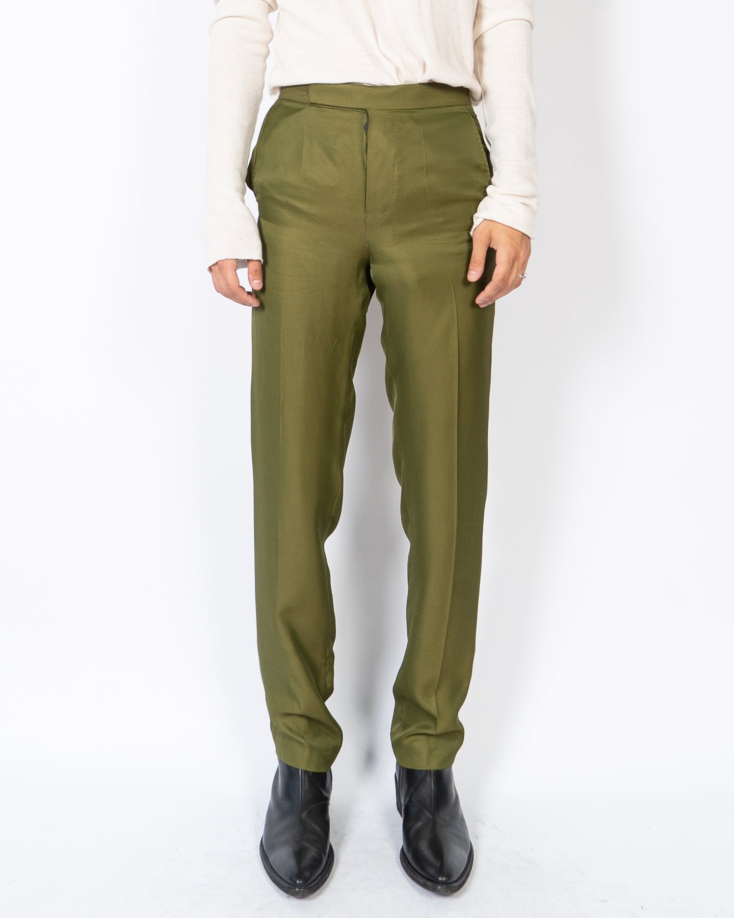 SS20 Warrant Khaki Trousers Sample