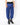 SS20 Sapeur Royal Blue Checked Silk Trousers