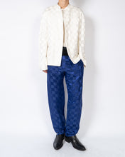 Load image into Gallery viewer, SS20 Sapeur White Checked Silk Jacket Sample