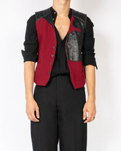 Load image into Gallery viewer, FW17 Tribal Leather Buthan Waistcoat Sample