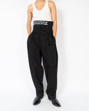Load image into Gallery viewer, FW20 High Waisted Embroidered Poem Trousers Sample