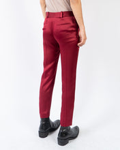 Load image into Gallery viewer, FW19 Cropped Red Satin Trousers