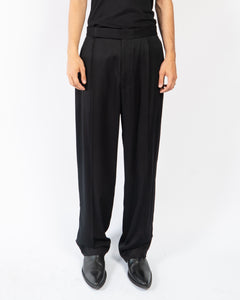 SS19 Elastic Waist Embroidered Trousers