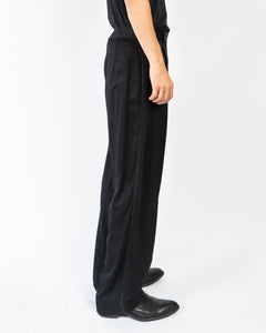 SS19 Elastic Waist Embroidered Trousers