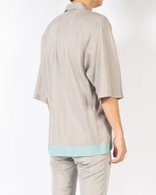 Load image into Gallery viewer, SS20 Grey Kimono Silk Shirt