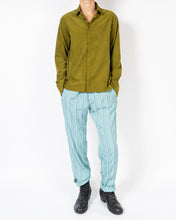 Load image into Gallery viewer, SS18 Light Blue Striped Belted Trousers