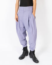 Load image into Gallery viewer, SS18 Lilac Pleated High Waisted Trousers Sample