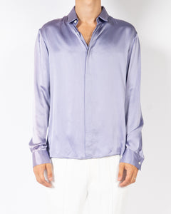 FW20 Dali Purple Silk Shirt Sample