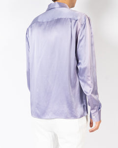FW20 Dali Purple Silk Shirt Sample