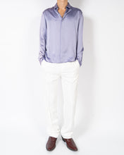 Load image into Gallery viewer, FW20 Dali Purple Silk Shirt Sample