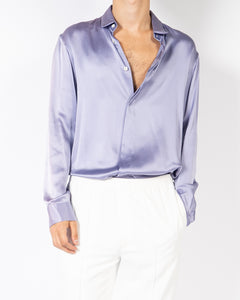FW20 Dali Purple Silk Shirt Sample