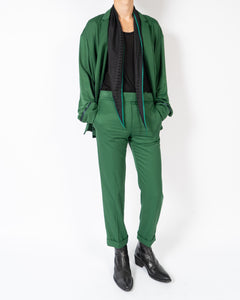 SS19 Green Oversized Kimono Blazer