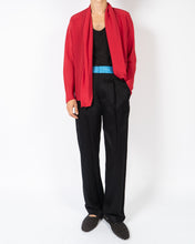 Load image into Gallery viewer, FW20 Red Silk Drape Shirt