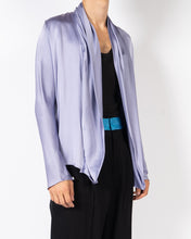Load image into Gallery viewer, FW20 Lilac Dali Silk Drape Shirt