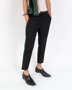 SS19 Green Striped Trousers