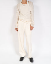 Load image into Gallery viewer, SS19 Beige Side Striped Viscose Trousers