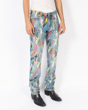 Load image into Gallery viewer, SS15 Multicolor Scribble Denim