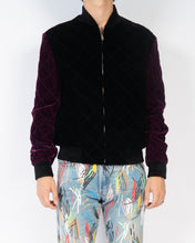 Load image into Gallery viewer, Velvet Quilted Two-Tone Bomber