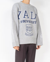 Load image into Gallery viewer, SS19 Oversized Grey Yale Sweater