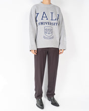 Load image into Gallery viewer, SS19 Oversized Grey Yale Sweater