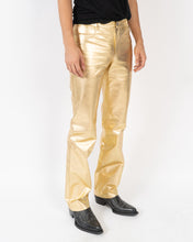 Load image into Gallery viewer, Golden Lamb Leather Trousers